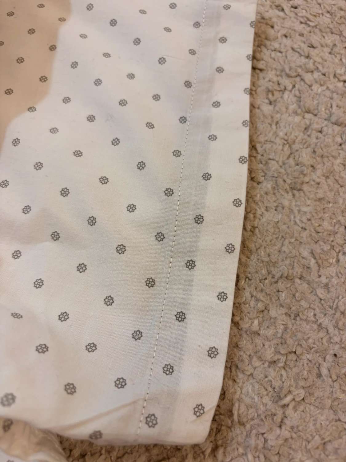 Lee Premium Select Shirt - White with Gray Pattern - Size XXL