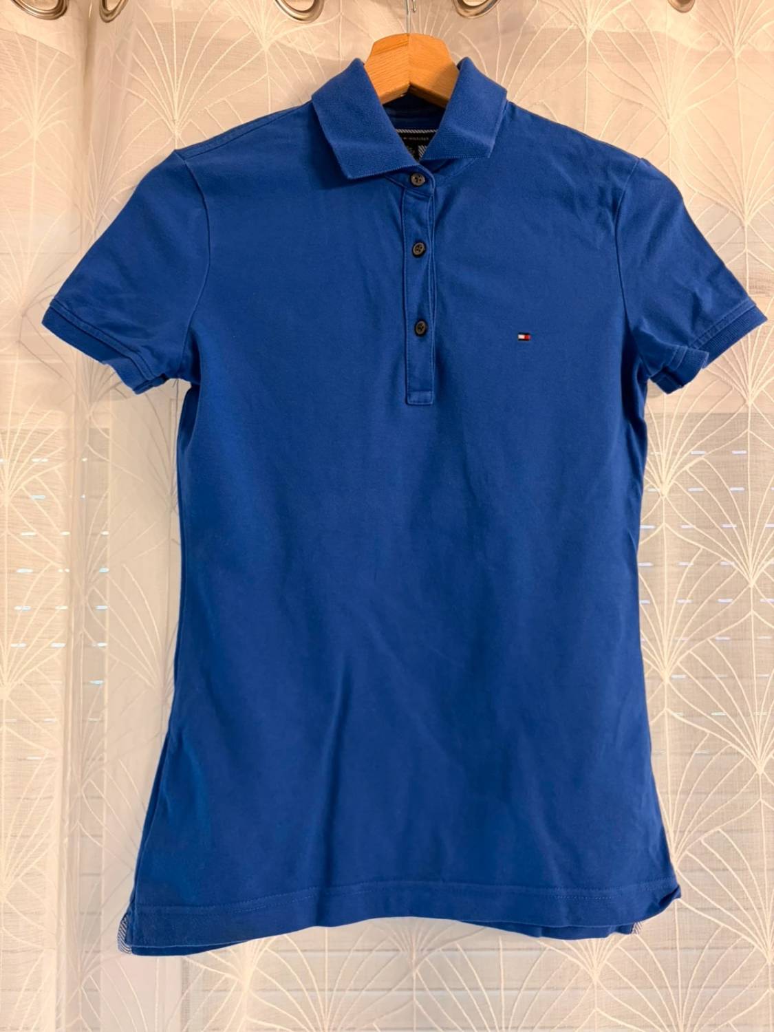 🔵 Polo Tommy Hilfiger Femme - Bleu - Taille XS