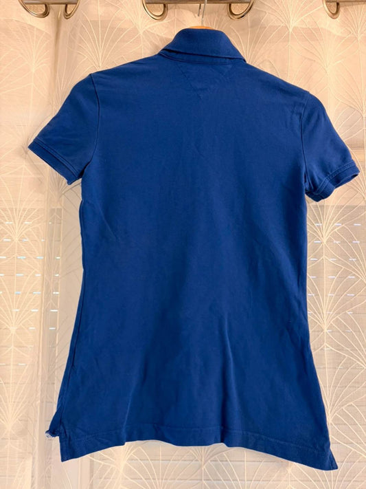 🔵 Polo Tommy Hilfiger Femme - Bleu - Taille XS