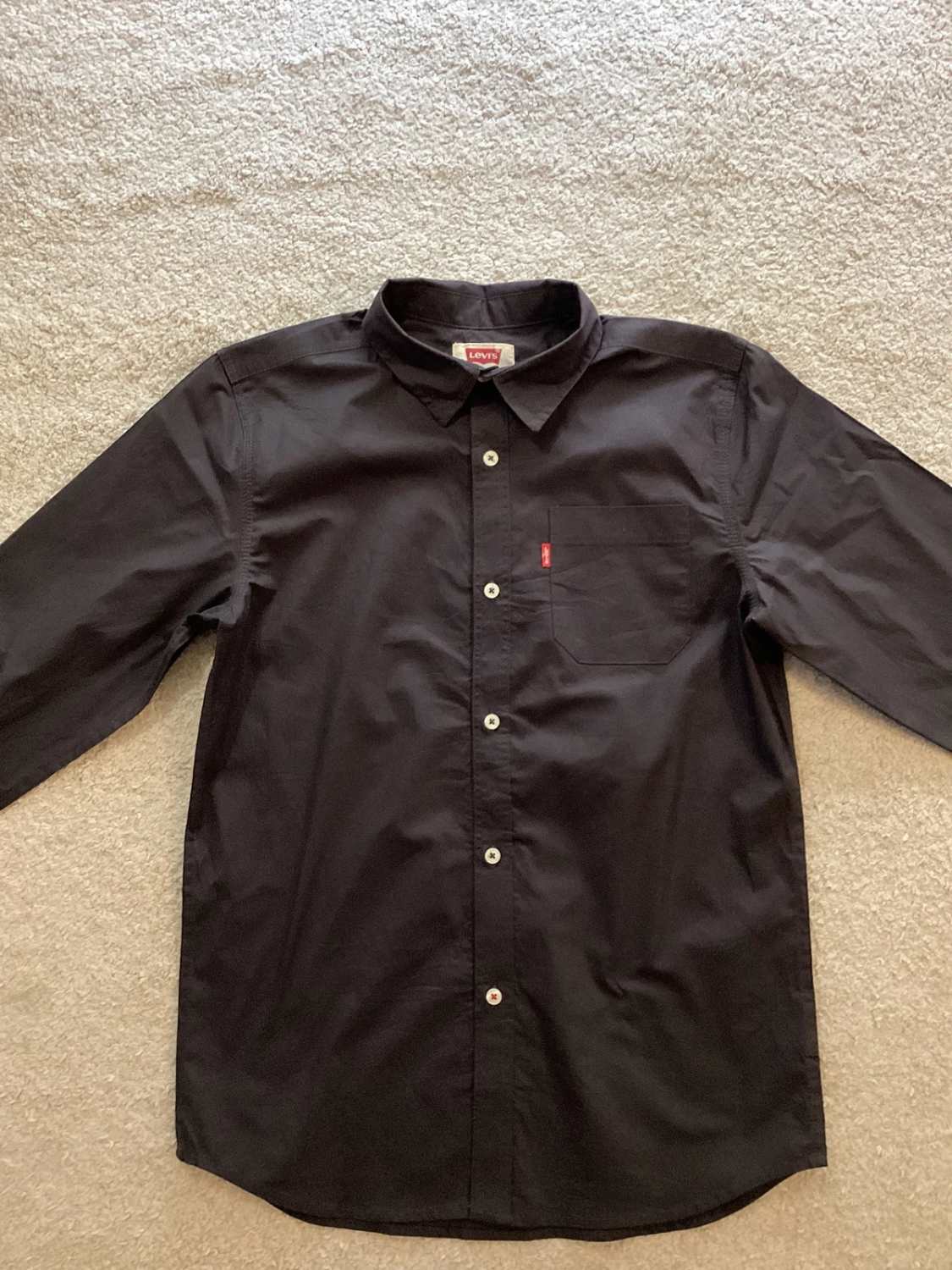 🖤 Camisa Levi's Niña - Negro - Talla 12A-13A
