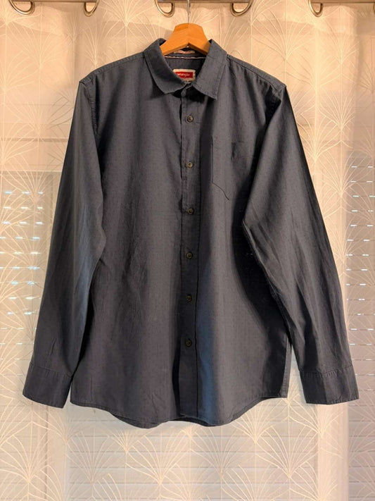Chemise Wrangler Vintage Wash - Motif Marine - Taille M