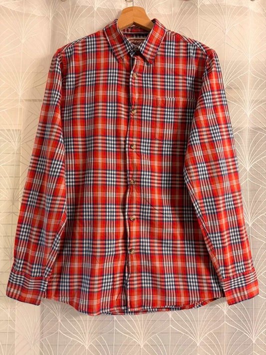 Chemise Wrangler Jeans Co Femme - Carreaux Rouge/Marine/Blanc