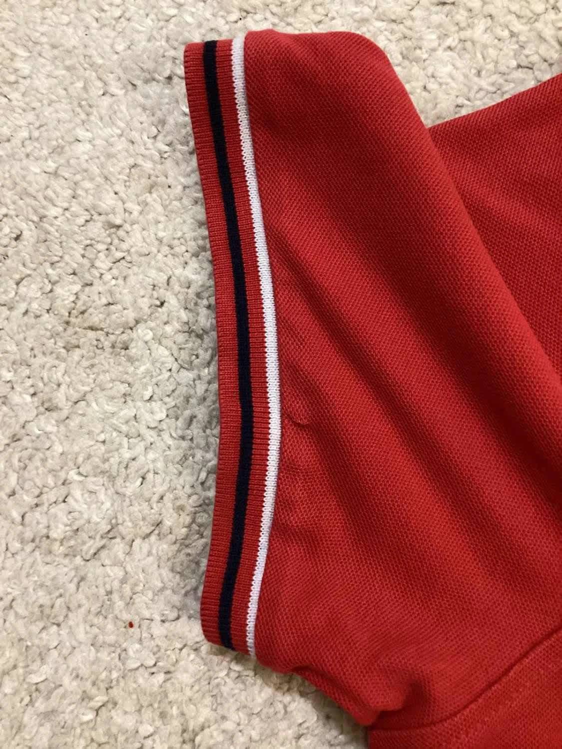 🔴 Polo Lotto Life’s - Rouge Vif - Taille M