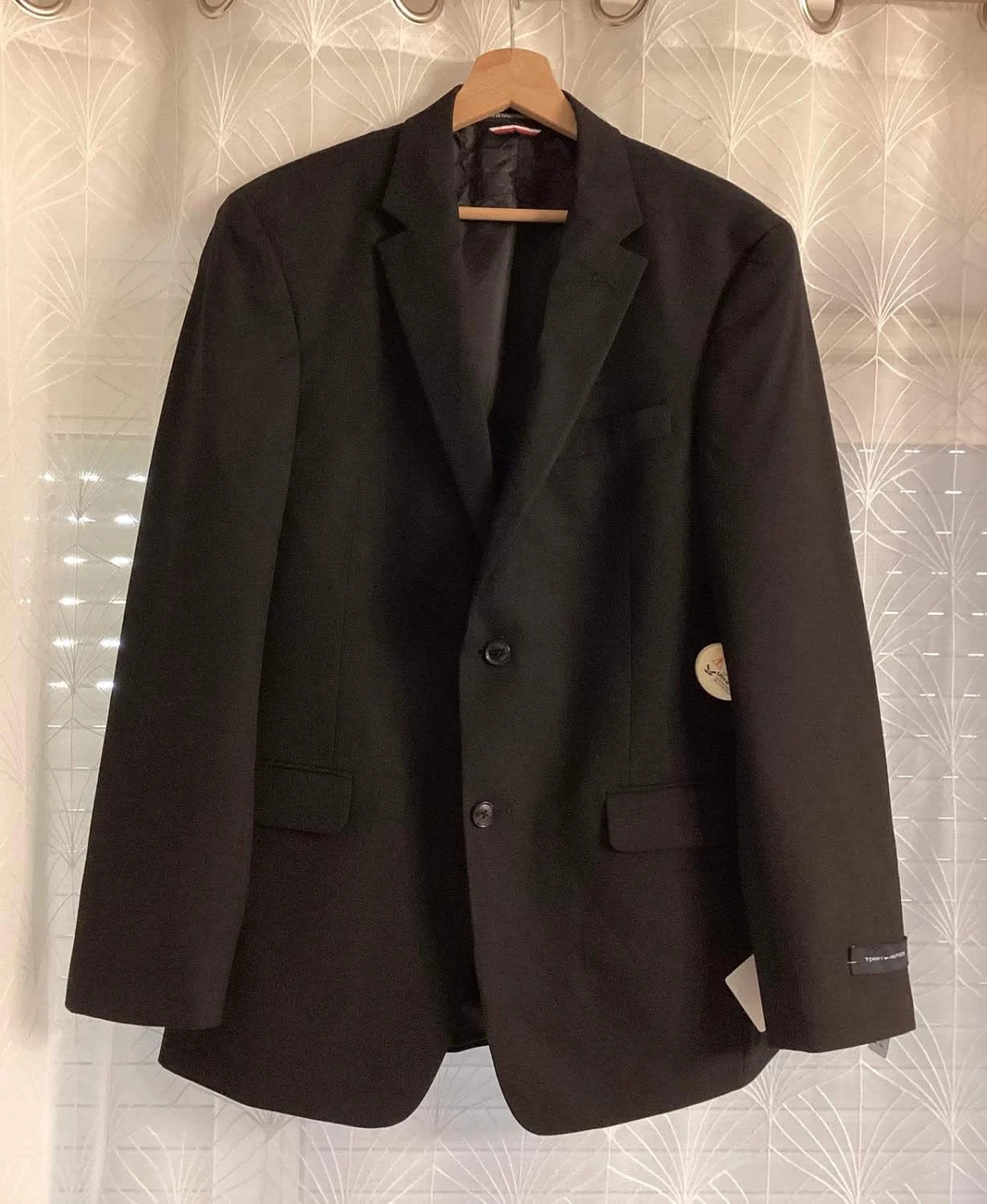 Blazer Tommy Hilfiger Mulher Stretch - Preto - Tamanho 38 (S) - NOVO