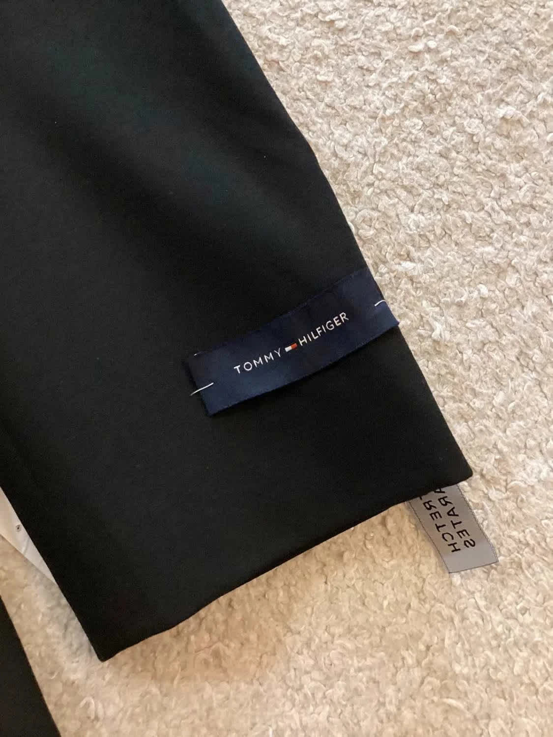Blazer Tommy Hilfiger Mulher Stretch - Preto - Tamanho 38 (S) - NOVO