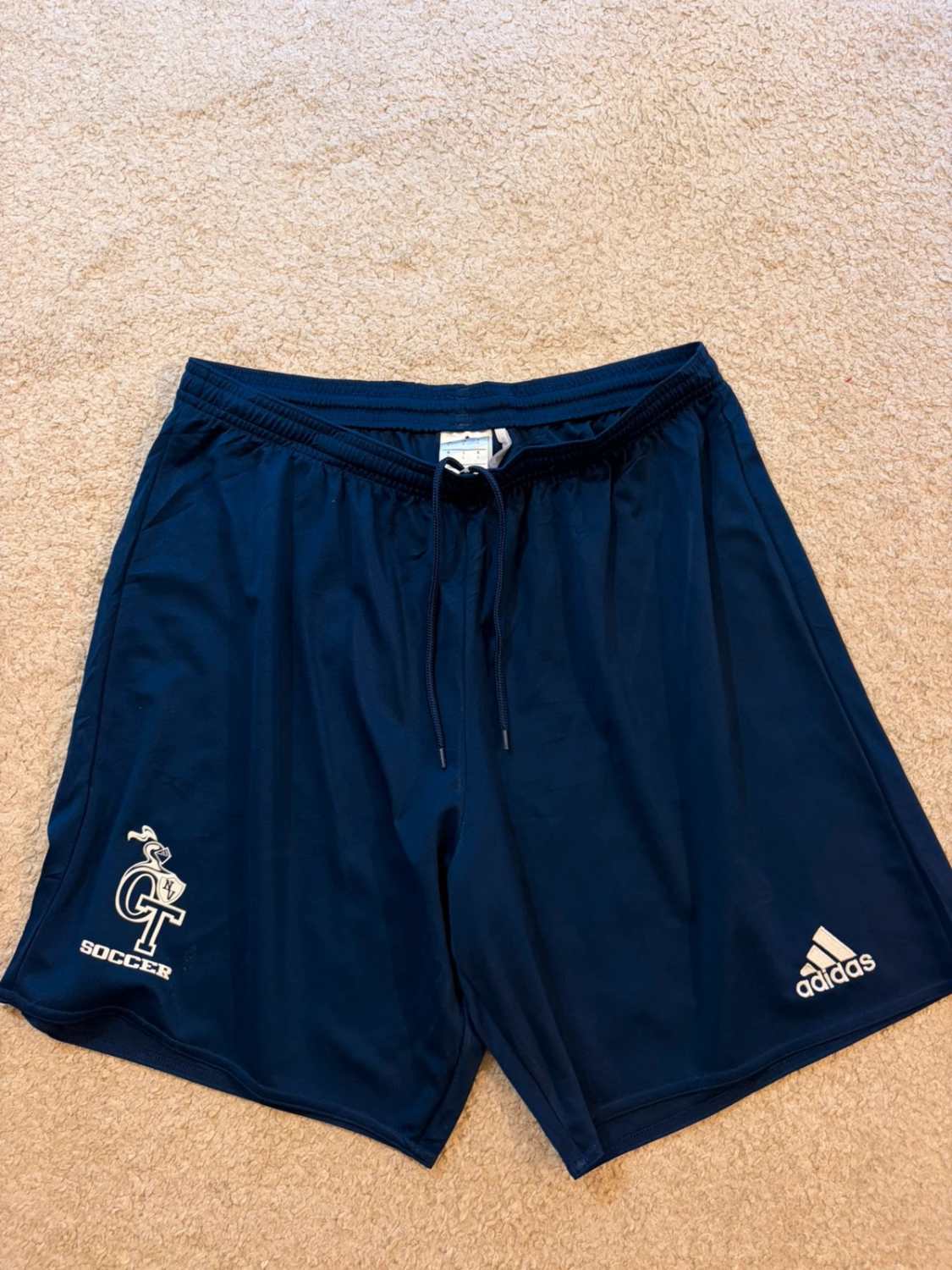 🔵 Short Adidas Homme Climalite - Marine - Taille L