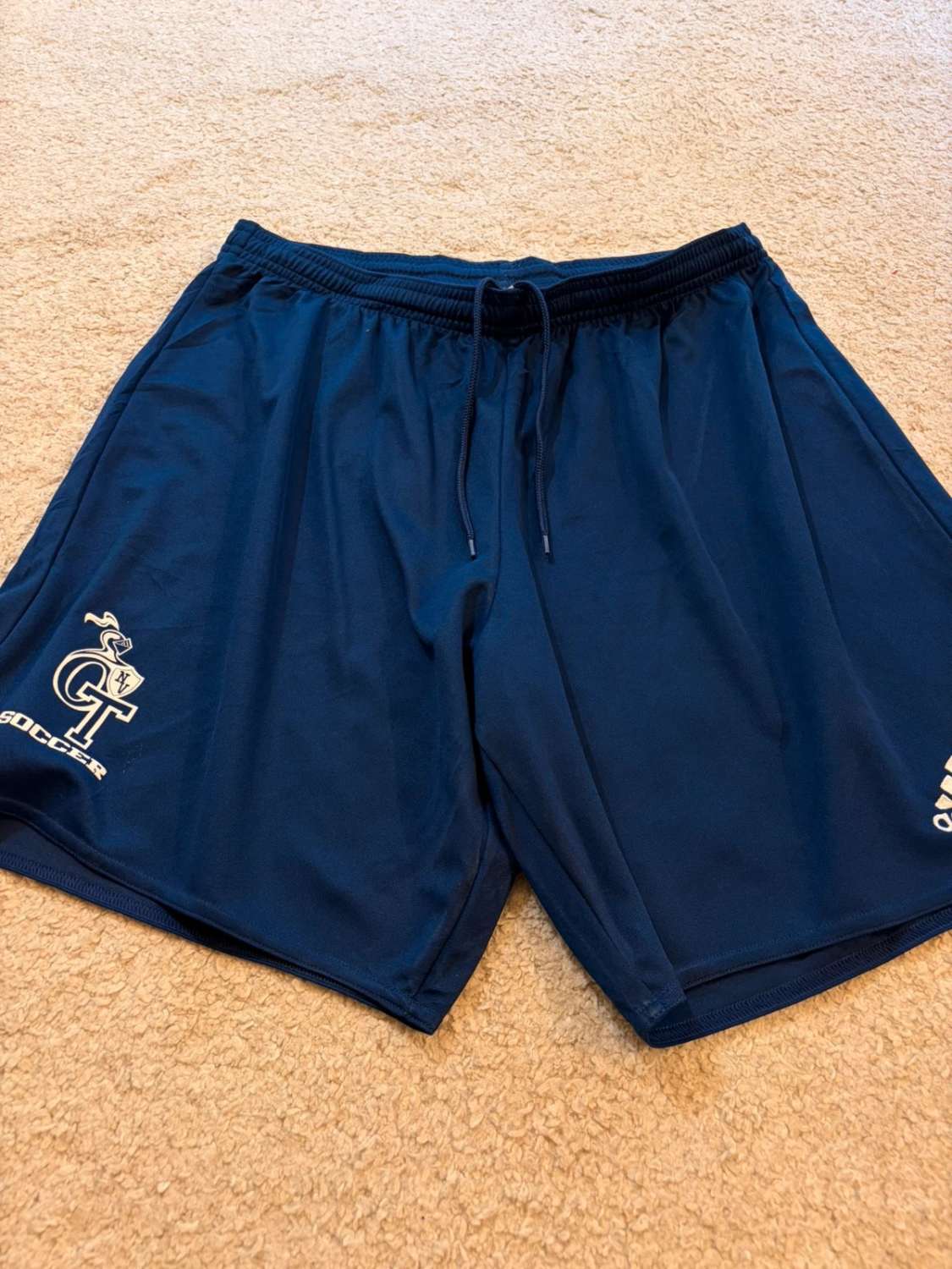 🔵 Short Adidas Homme Climalite - Marine - Taille L