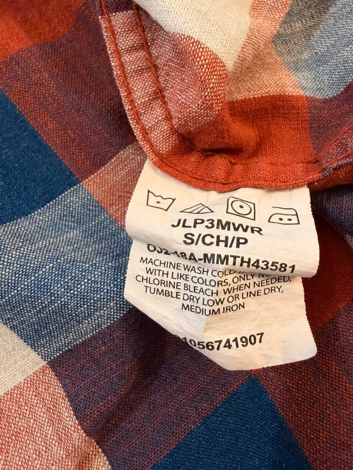 Camisa Wrangler Homem Índigo - Xadrez - Tamanho S/P