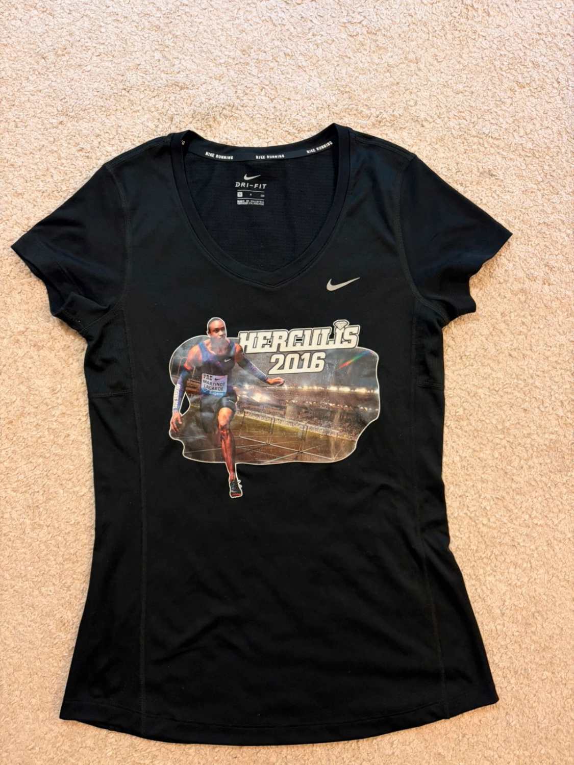 T-shirt Nike Running Dri-FIT Femme - Imprimé - Taille S