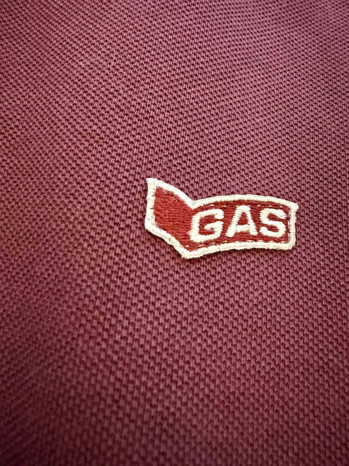 🍷 Polo Gas Homme - Bordeaux - Taille S