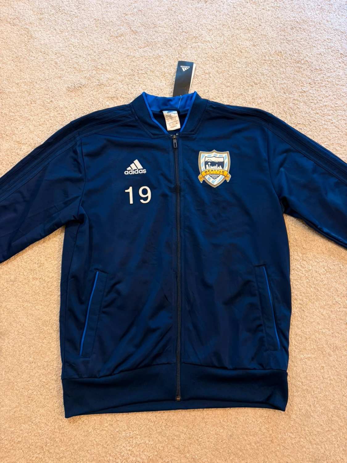 Veste Adidas Seattle United 19 - Marine - Taille L -
