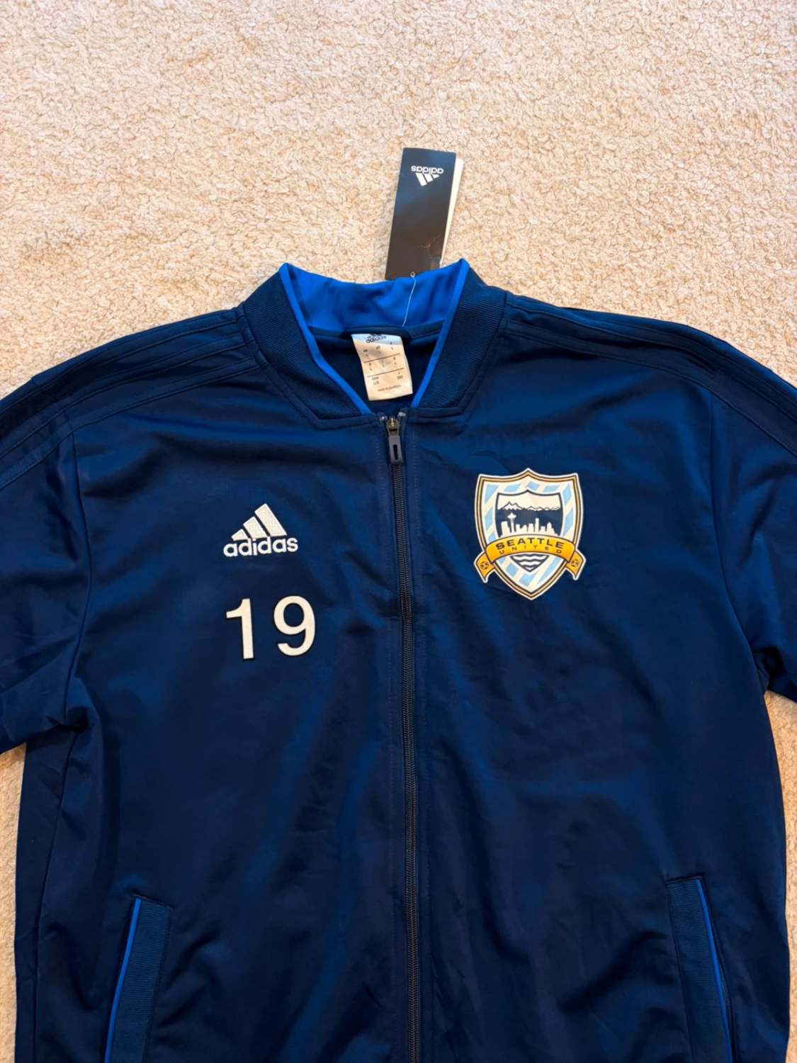Veste Adidas Seattle United 19 - Marine - Taille L -