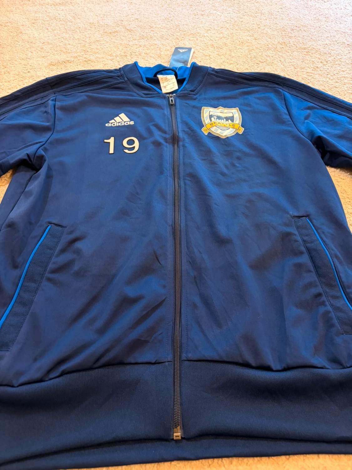 Veste Adidas Seattle United 19 - Marine - Taille L -
