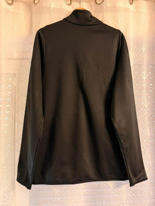 Pull noir à col roulé en seconde main, vêtement d'occasion mode éco-responsable
