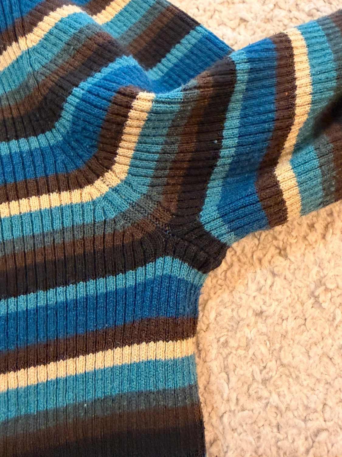 🌈 Sweat Levi's Femme à Rayures - Multicolore - Taille XS