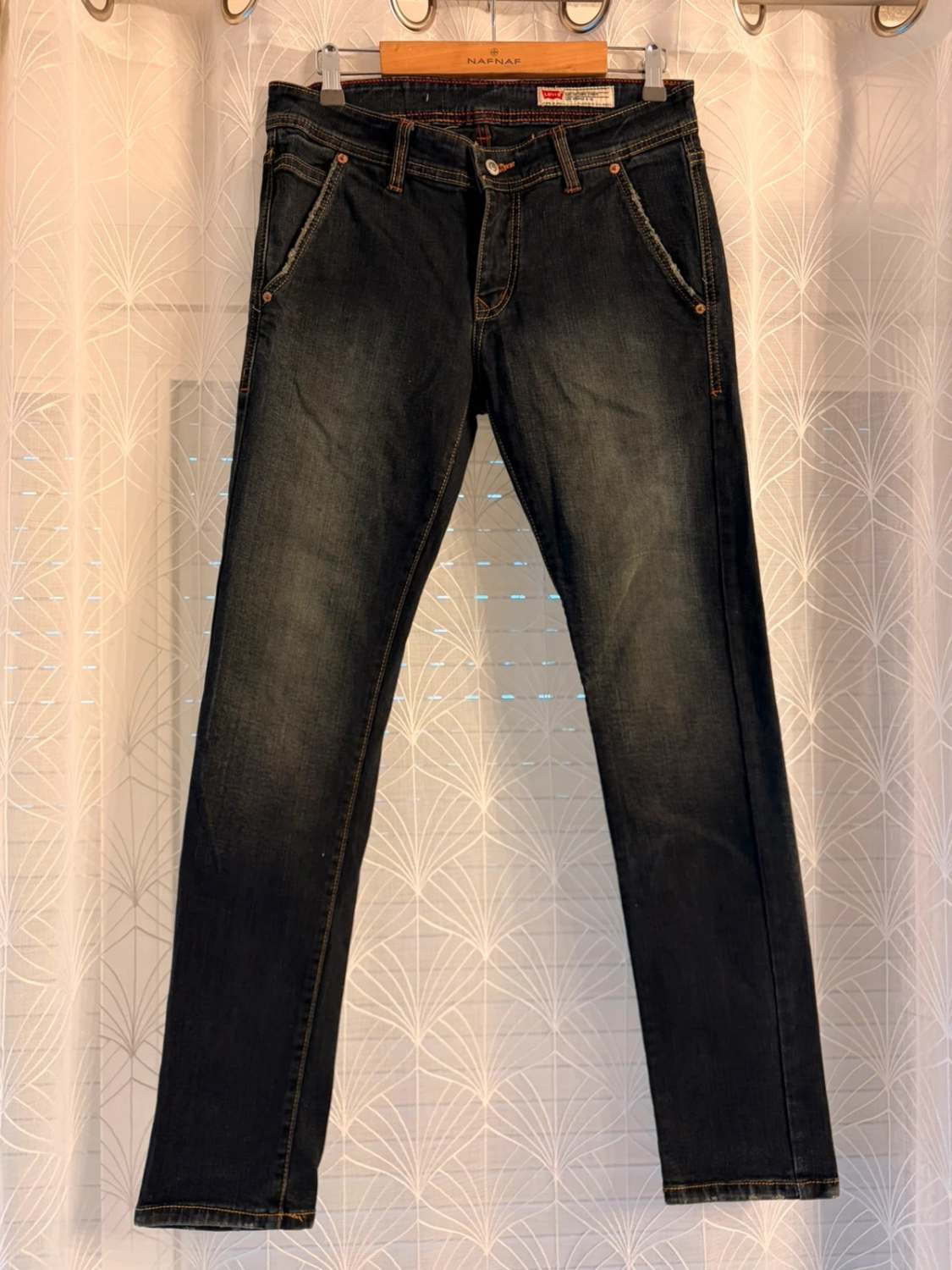 👖 Jeans Levi's 504 Slim Fit - Marine - Taille W32