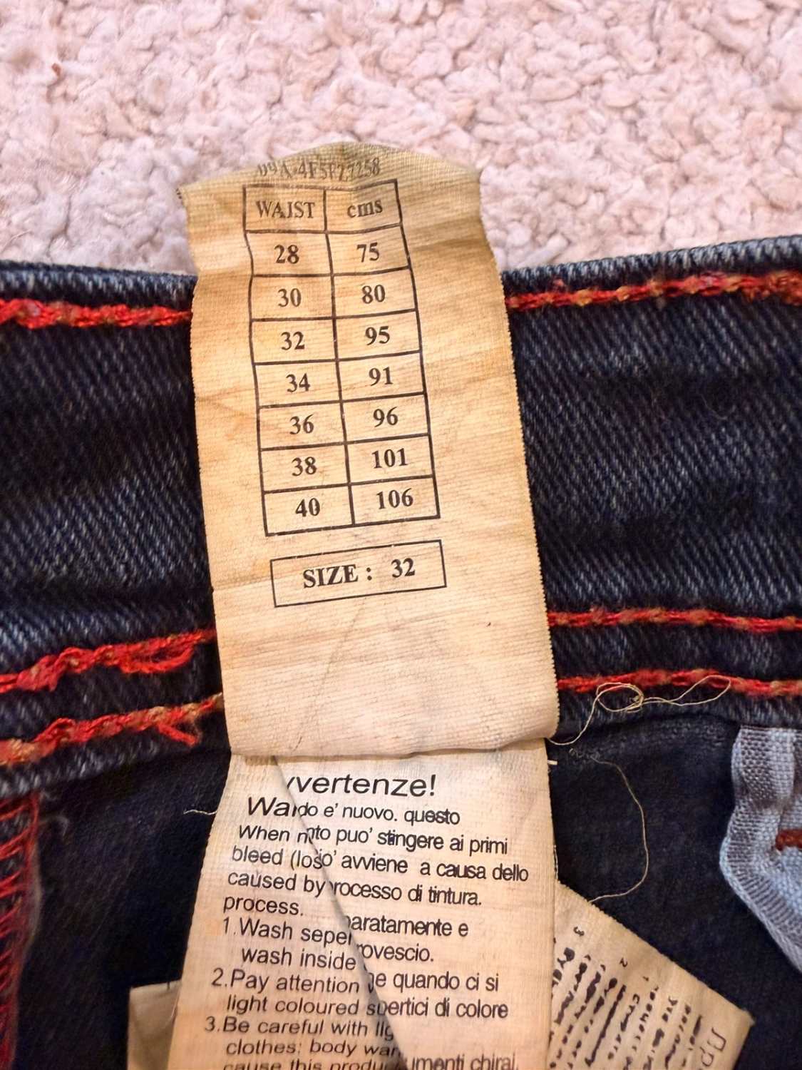 👖 Jeans Levi's 504 Slim Fit - Marine - Taille W32