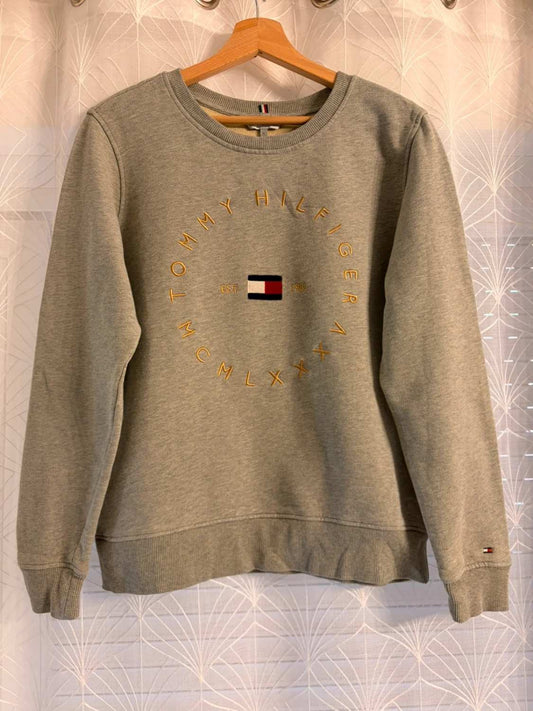 Pull Tommy Hilfiger Femme - Gris - Taille S