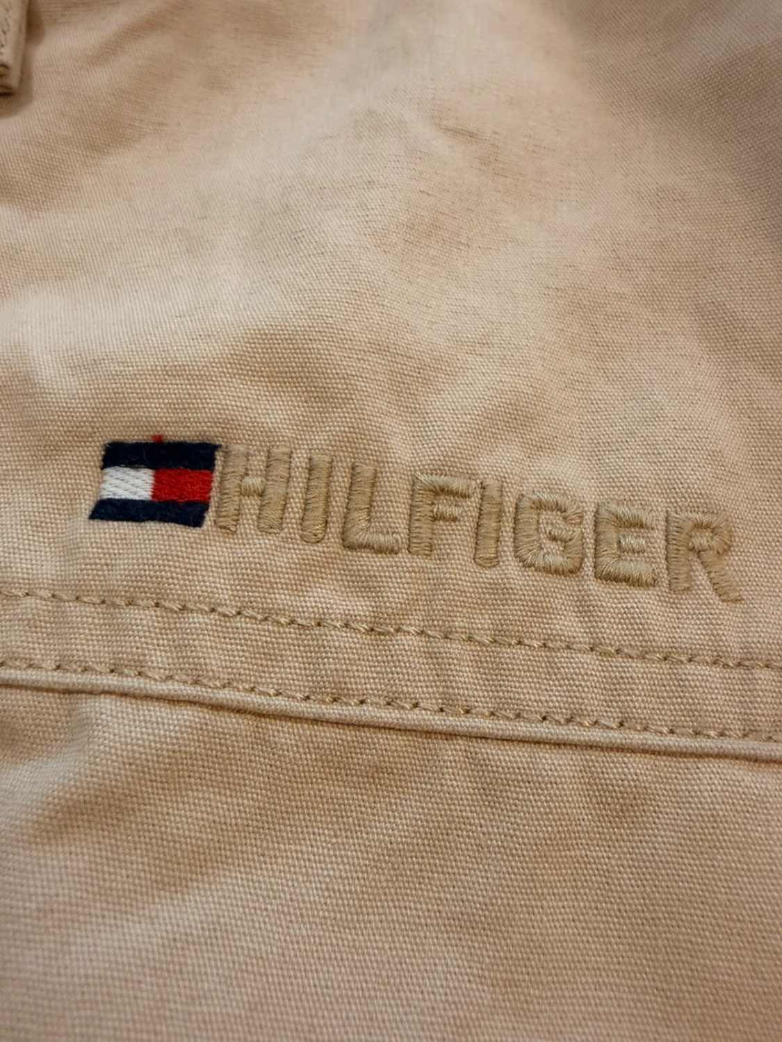 🏖️ Veste Tommy Hilfiger Garçon 12A - Beige - Taille 152