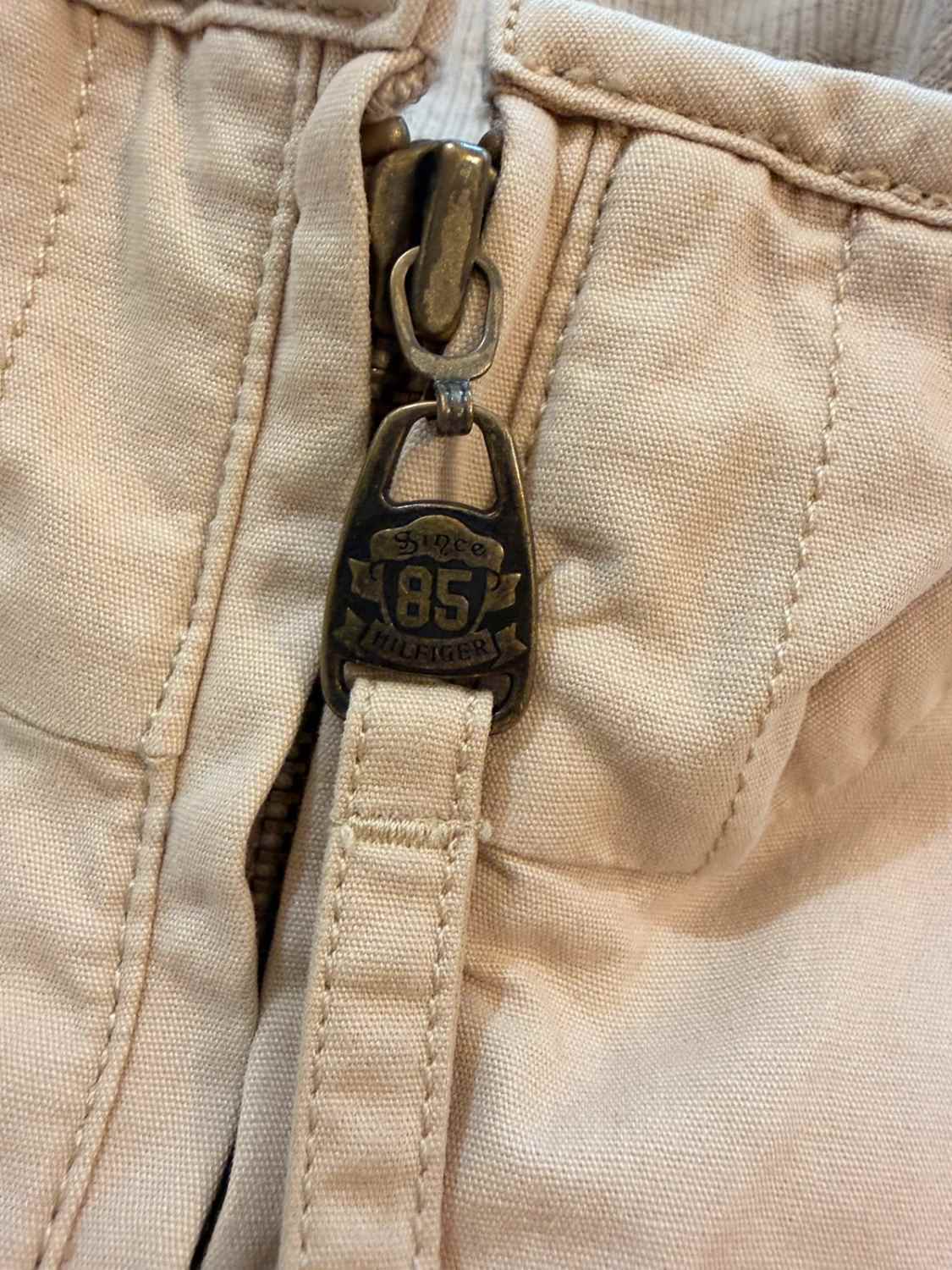 🏖️ Veste Tommy Hilfiger Garçon 12A - Beige - Taille 152