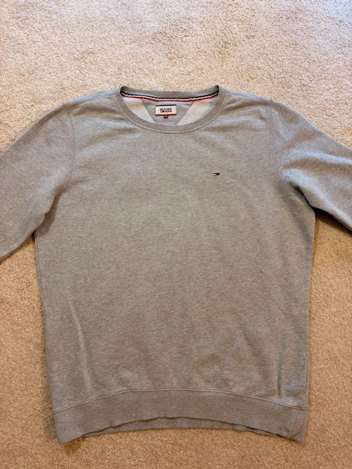 Pull Hilfiger Denim Homme - Gris - Taille XL