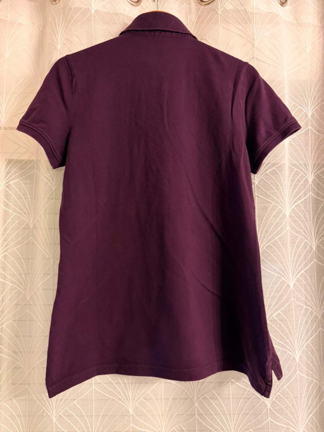 🍷 Polo Tommy Hilfiger Femme - Bordeaux - Taille M/L