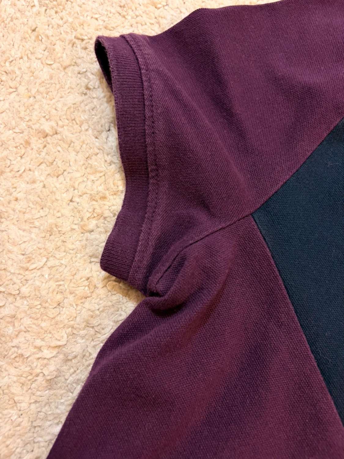 🍷 Polo Tommy Hilfiger Femme - Bordeaux - Taille M/L