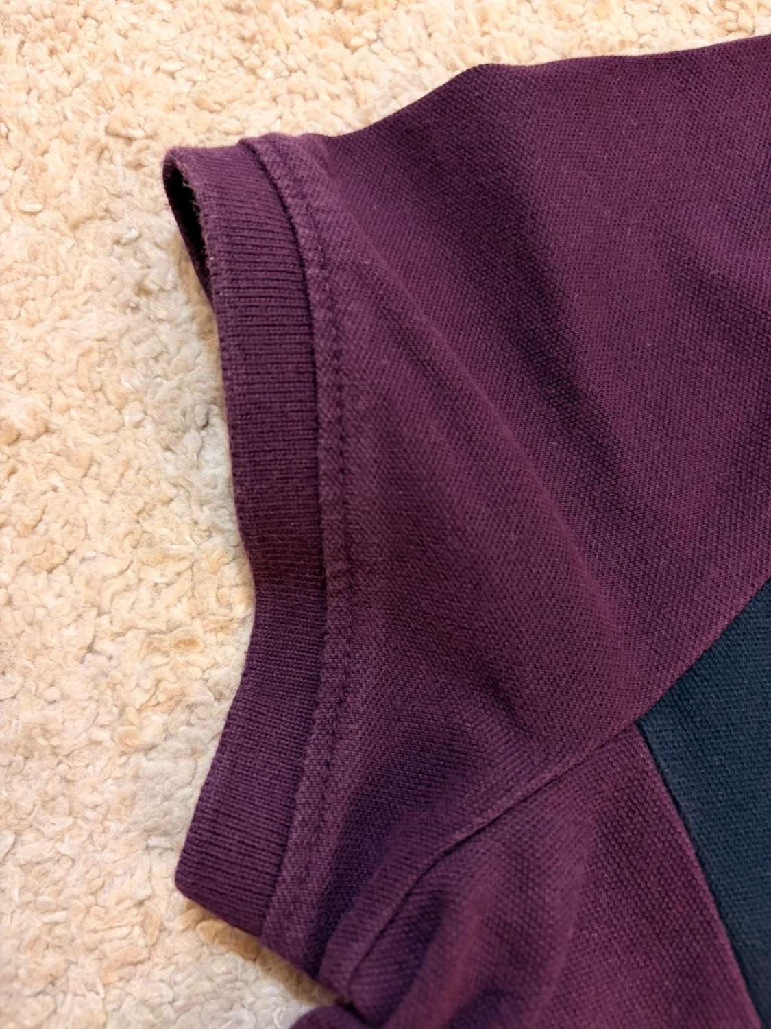 🍷 Polo Tommy Hilfiger Femme - Bordeaux - Taille M/L