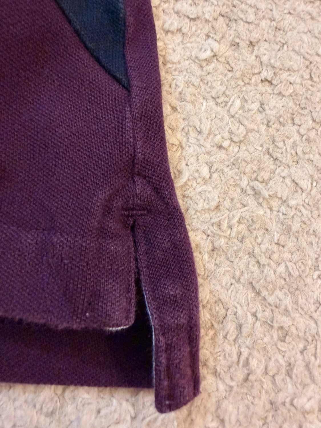 🍷 Polo Tommy Hilfiger Femme - Bordeaux - Taille M/L