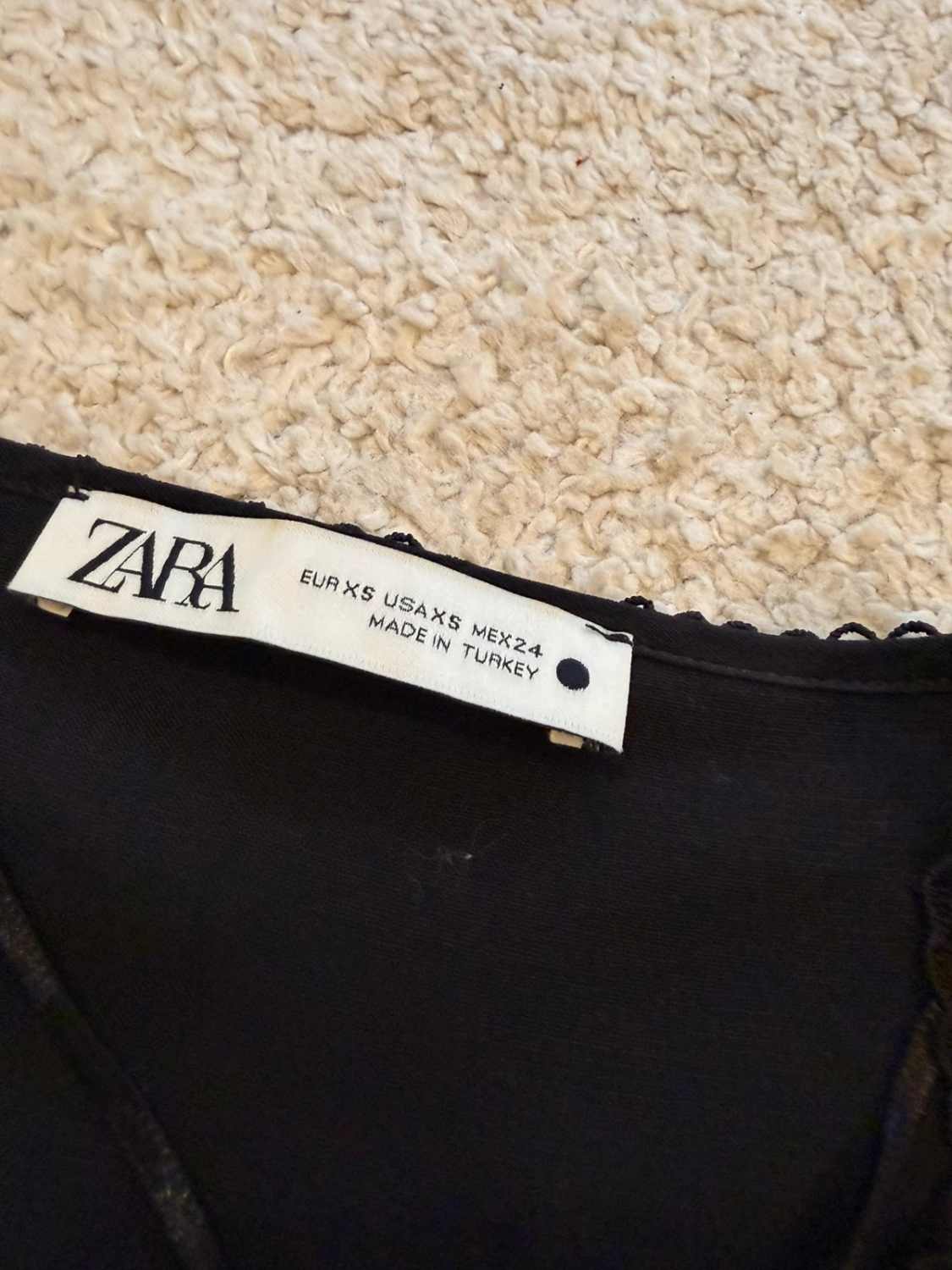 🖤 Tunique Zara - Noir - Taille XS