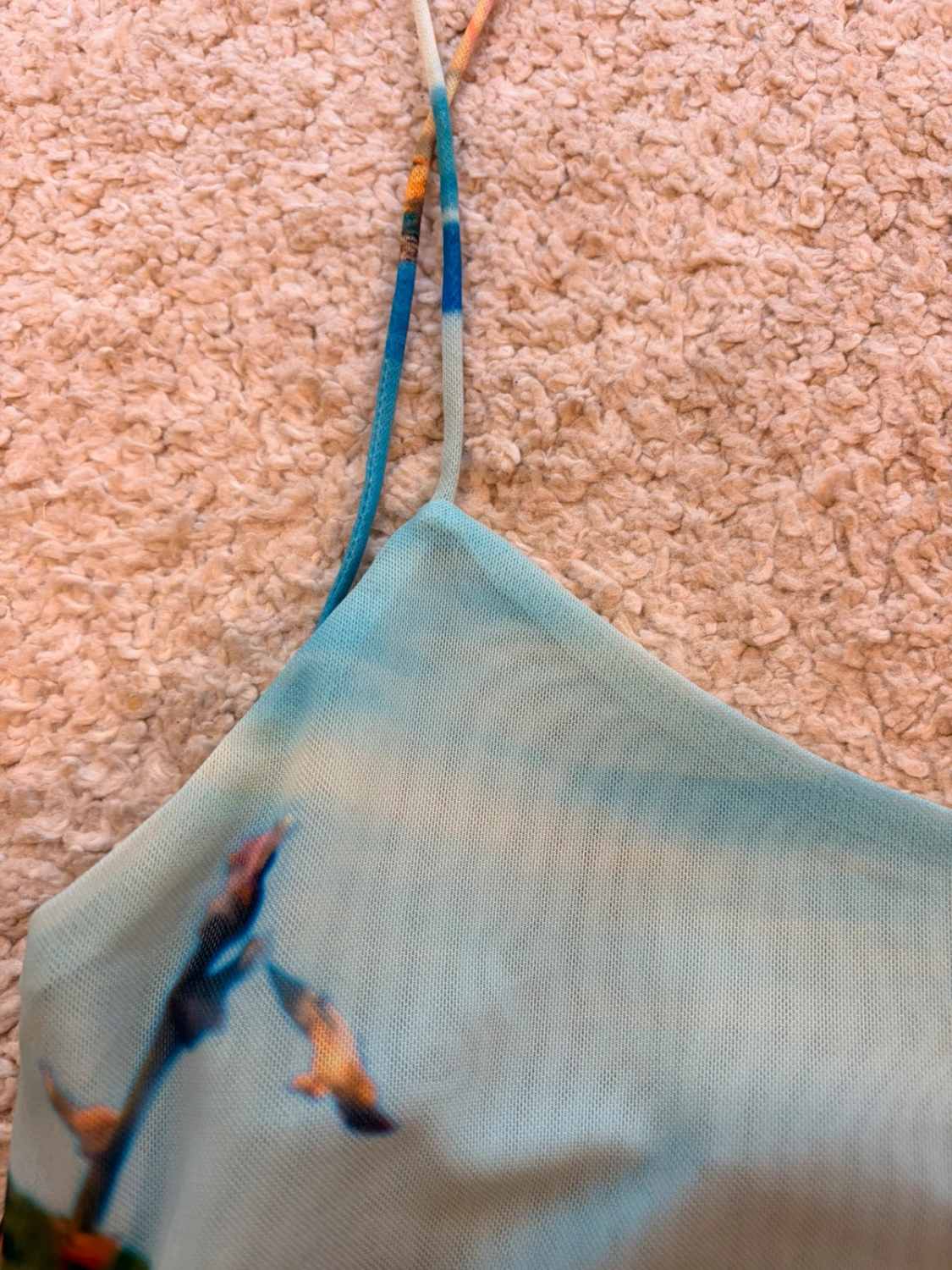 Robe Zara Imprimé Plage - Taille S