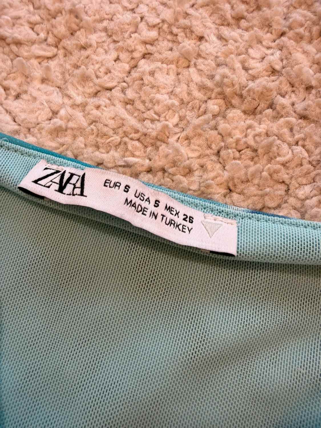 Robe Zara Imprimé Plage - Taille S