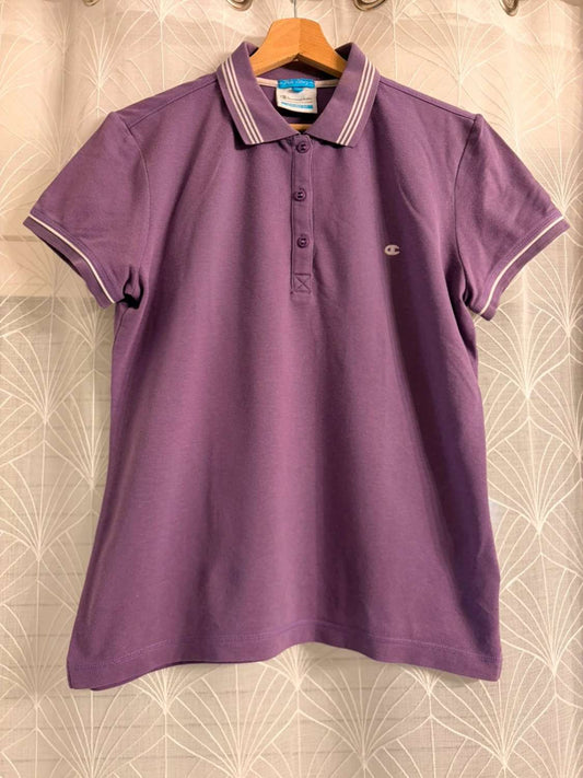 💜 Polo Champion Femme Heritage Fit - Violet - Taille XL