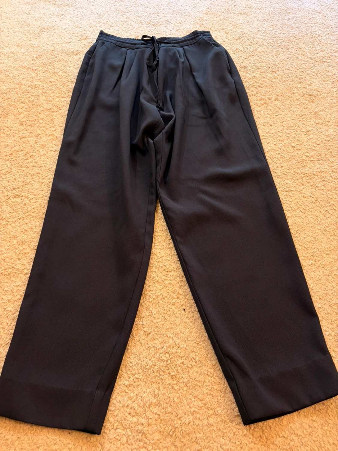 🌊👖 Pantalon Zara Basic Marine - Essentiel & Polyvalent