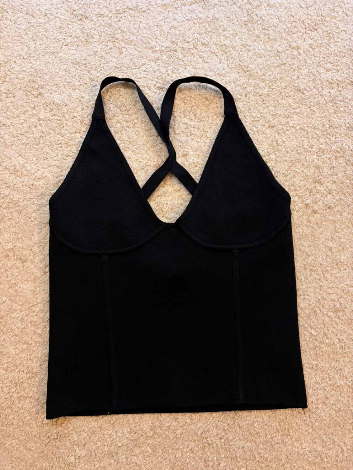 🖤 Top Zara Knit - Noir - Taille S
