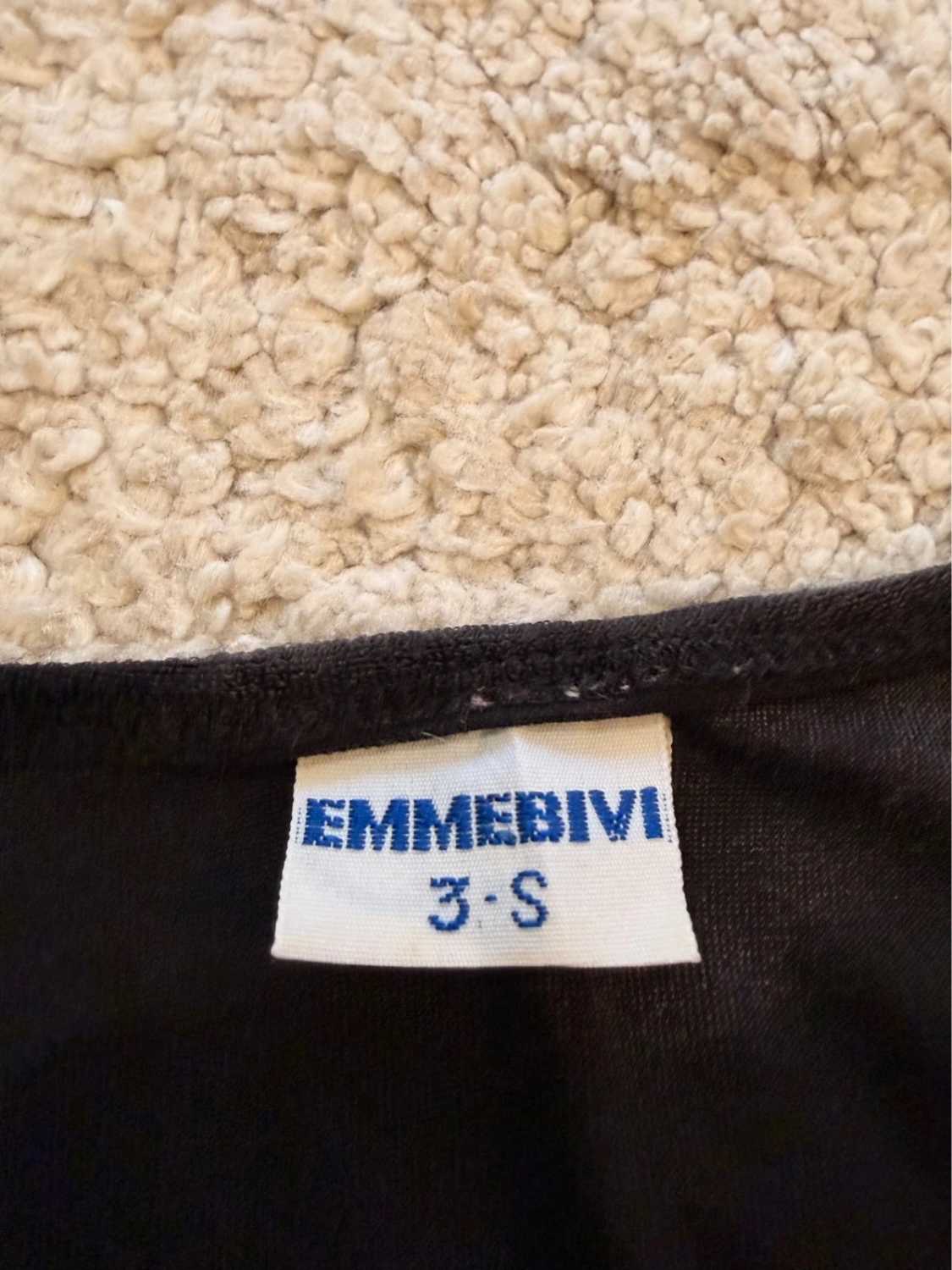 Body Emmebivi - Noir & Gris - Taille S