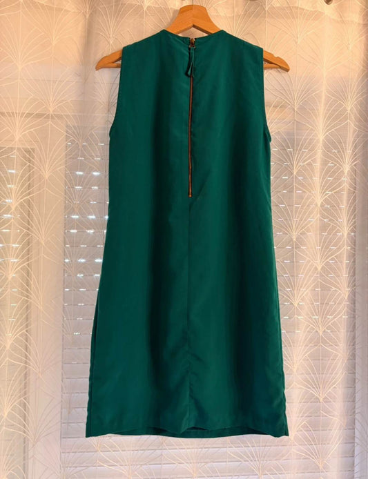 🍃🤎 Tunique Zara Basic Vert Foncé - Minimaliste & Longue