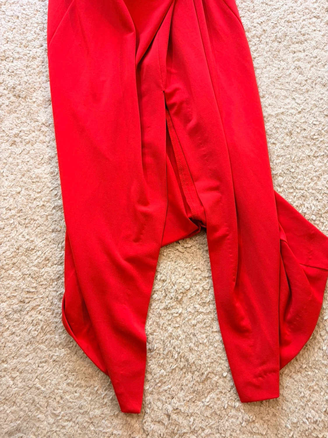 Robe Zara Rouge sans Manches - Taille XS