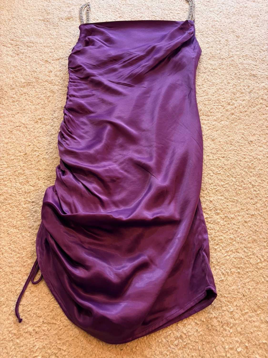 Robe Zara Violette à Bretelles - Taille S