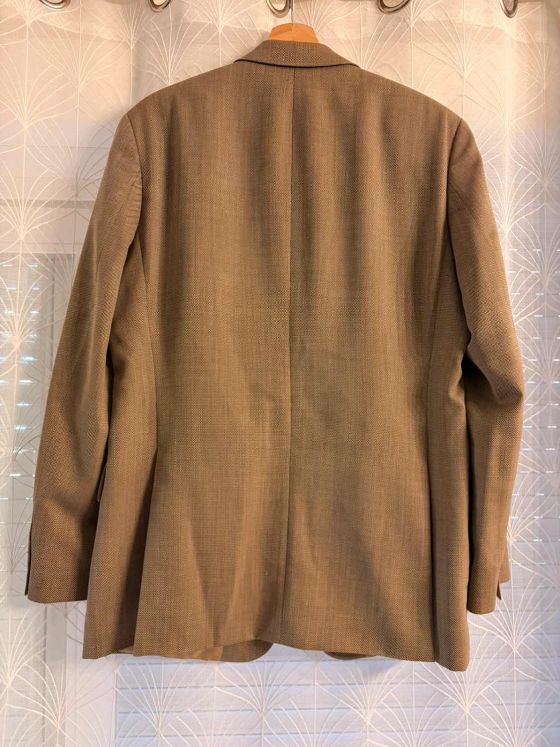 Blazer Hugo Boss "Scorsese" Kaki Lana/Seta - Cinematico & Distinto