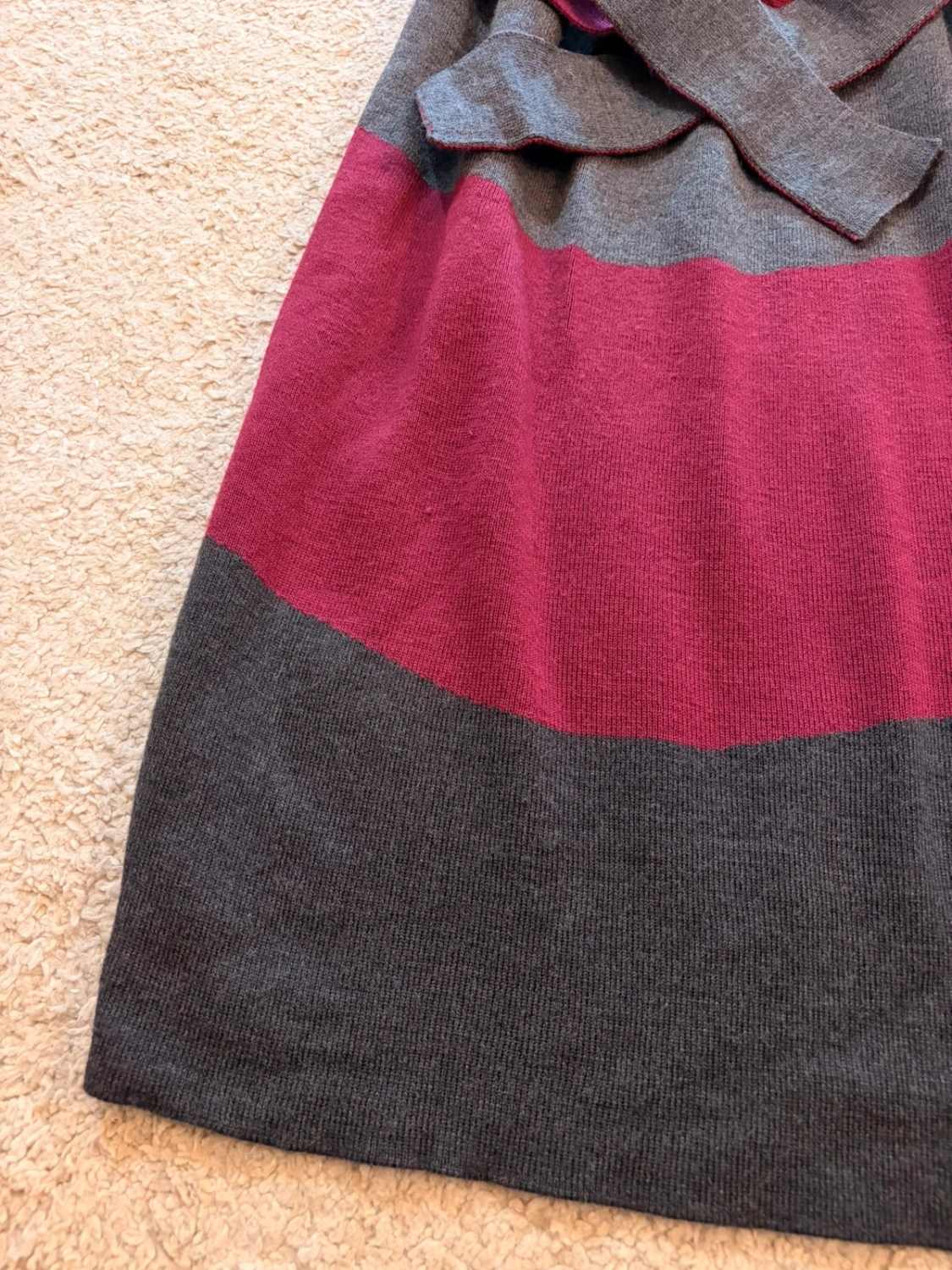 Robe Luisa Spagnoli à Rayures Laine Vierge - Taille M