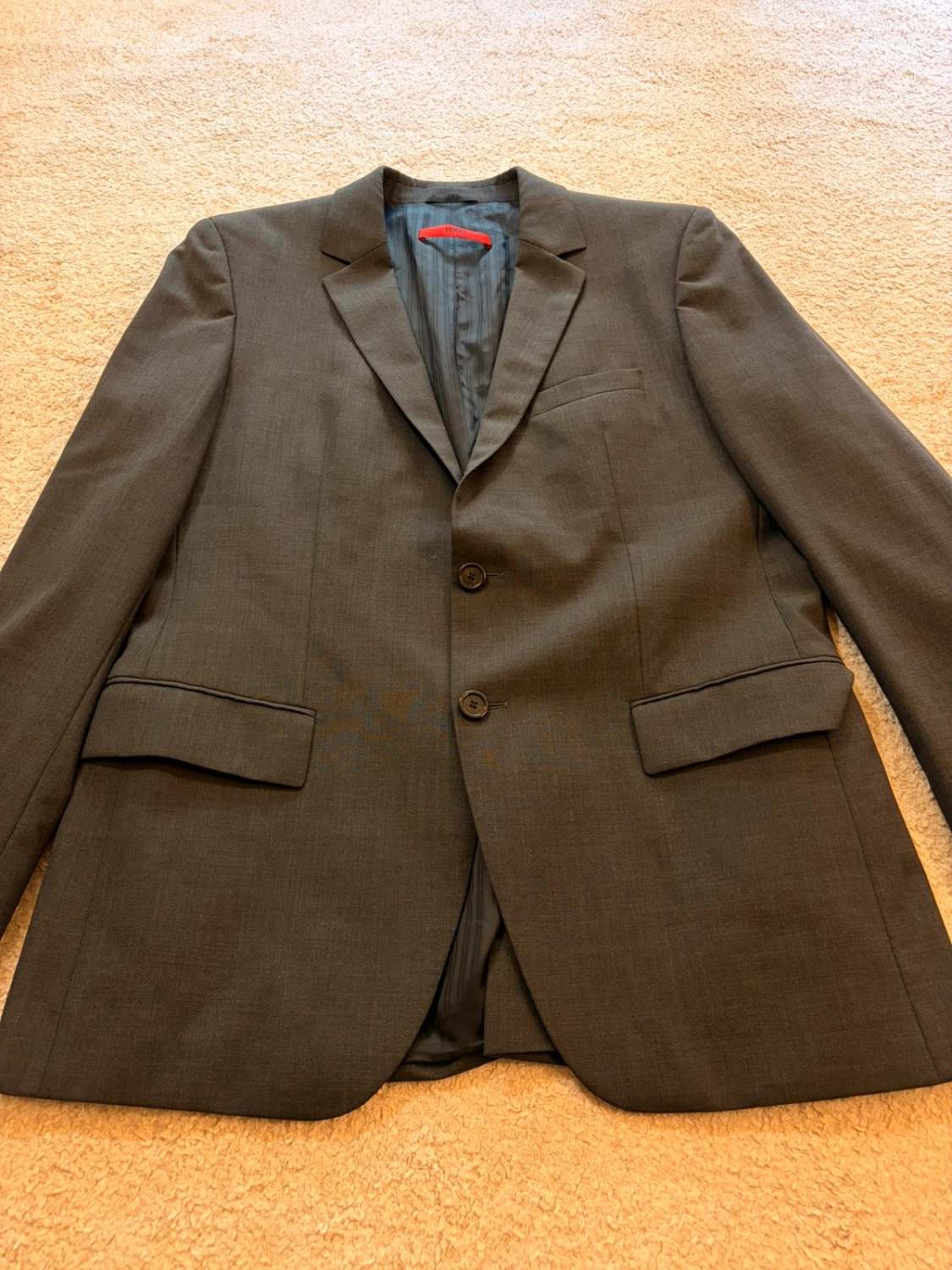 Blazer Hugo Boss Linea Rossa Grigio Scuro - Sartoria Suprema