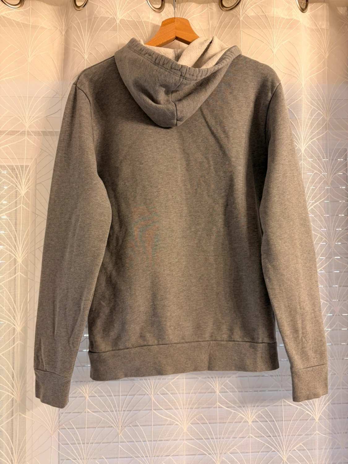 Pull Trussardi Jeans à Capuche Imprimé Gris - Streetwear Luxueux