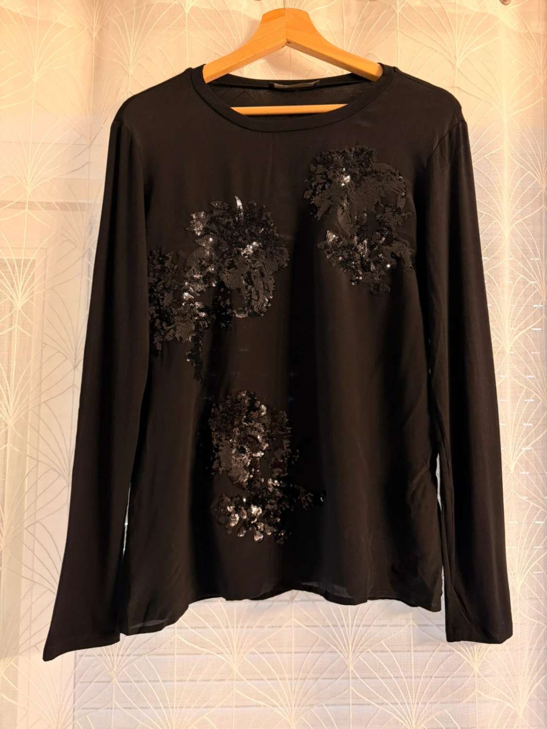 🌑👚 Blouse Weekend MaxMara Transparente Noir - Mystérieuse & Féminine