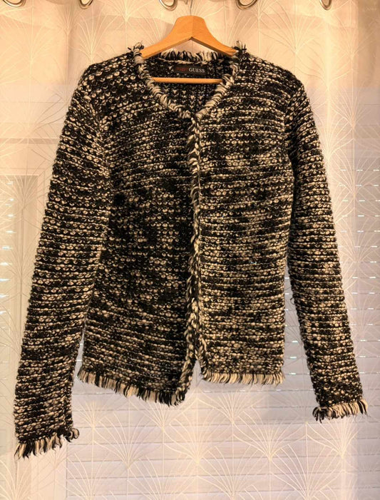 Cardigan Guess Noir & Blanc - Luxe & Chaleur