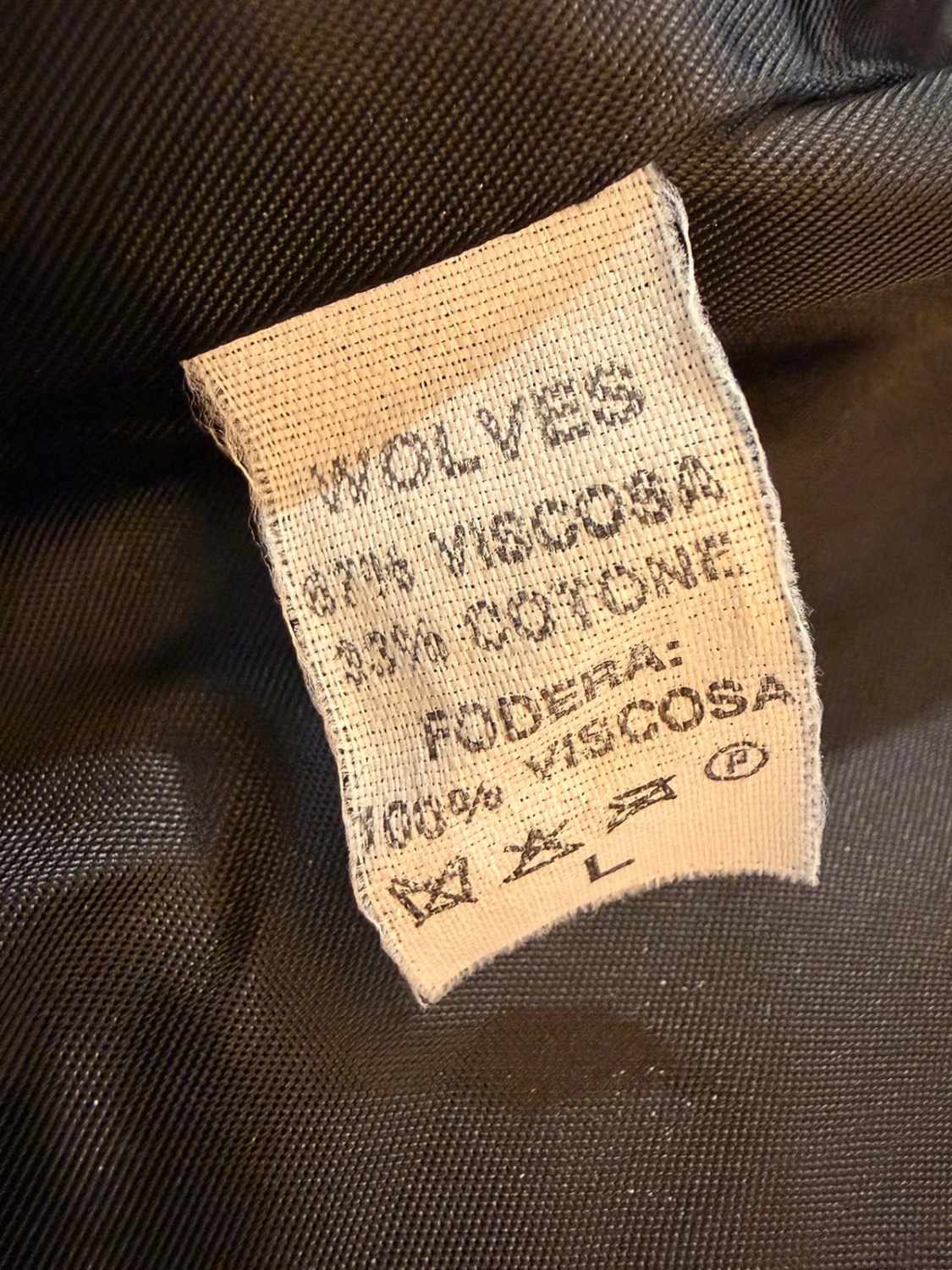 🐺🧥 Manteau Pierre Cardin "Wolves" Noir Fausse Fourrure - Audacieux & Chaud