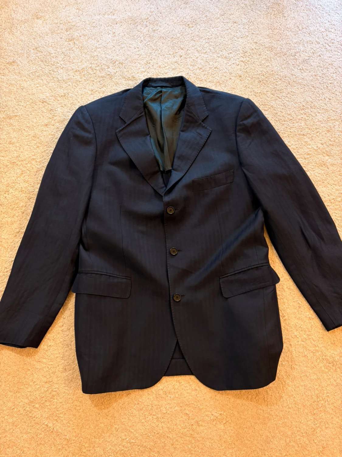 Blazer Ermenegildo Zegna Sartoria Marine - Haute Maîtrise Italienne