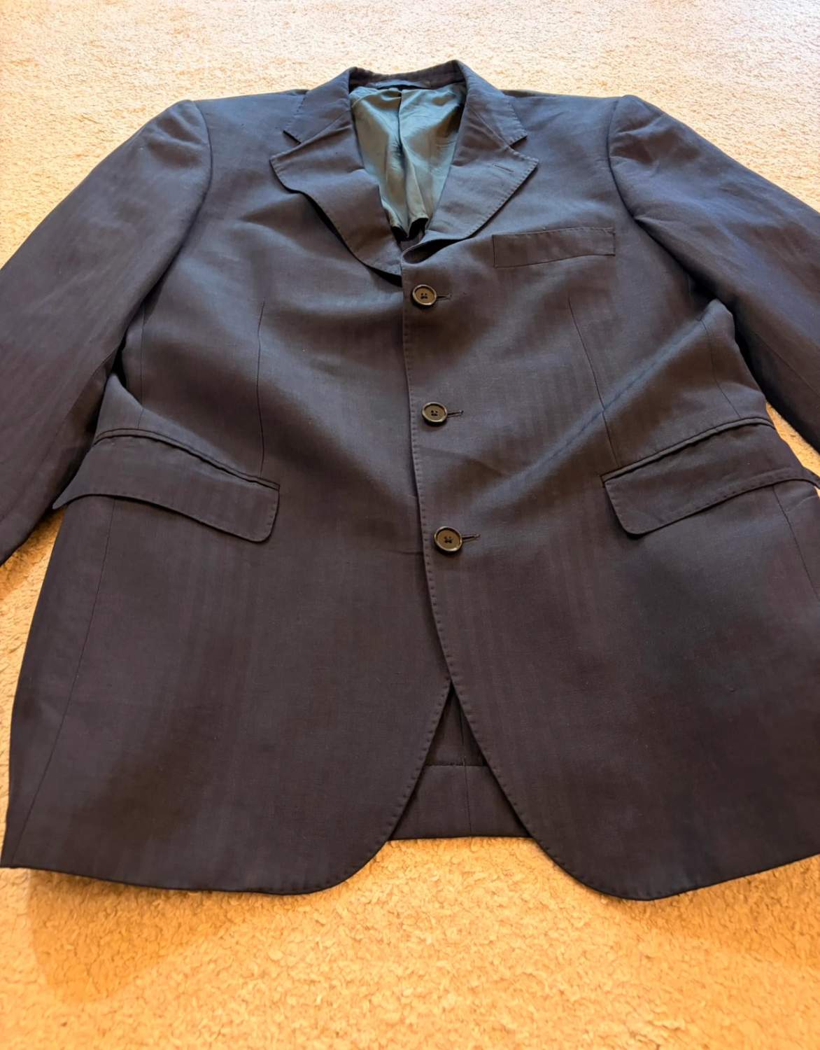 Blazer Ermenegildo Zegna Sartoria Marine - Haute Maîtrise Italienne