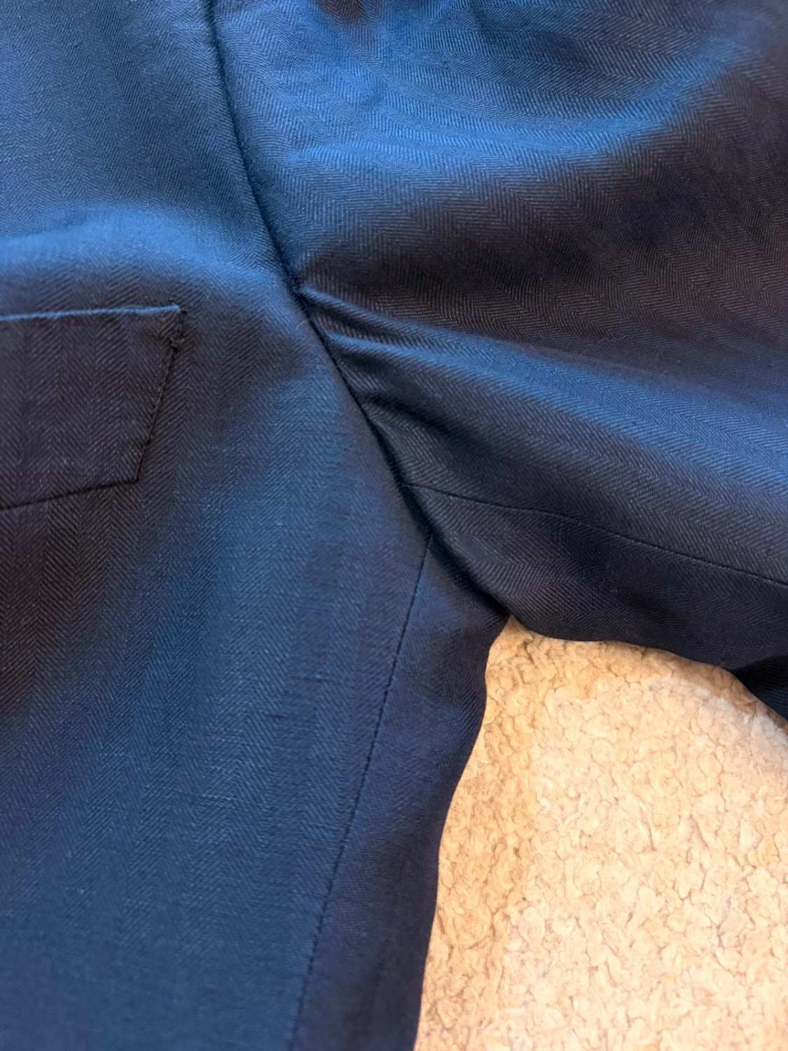 Blazer Ermenegildo Zegna Sartoria Marine - Haute Maîtrise Italienne