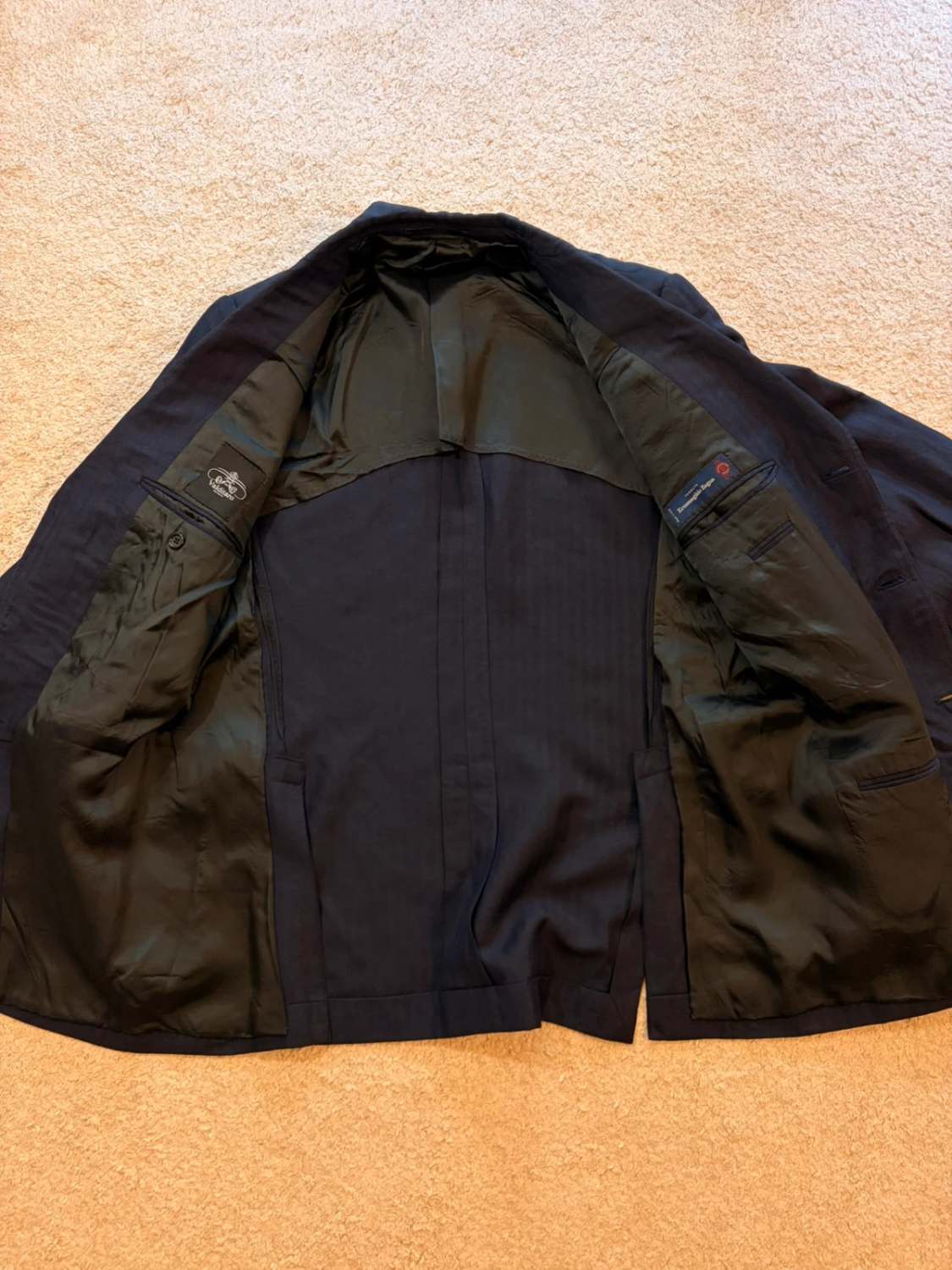 Blazer Ermenegildo Zegna Sartoria Marine - Haute Maîtrise Italienne